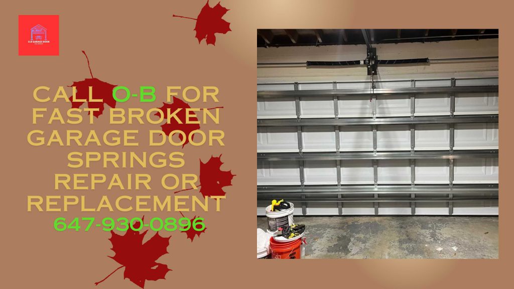 Garage Door Spring Replacement Danforth
